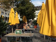 いつかある日ではおそい！スイスへGO!　vol.36 ザンクトガレンの街歩きと街角のカフェテラス♪
