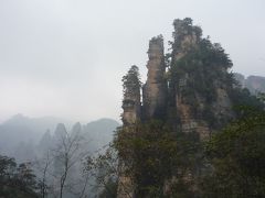 天門山～武陵源～鳳凰～威海４/３日め前半　　　武陵源