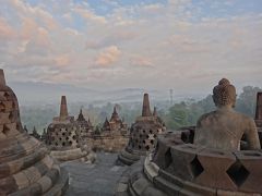 ボロブドゥール遺跡周辺の旅行記