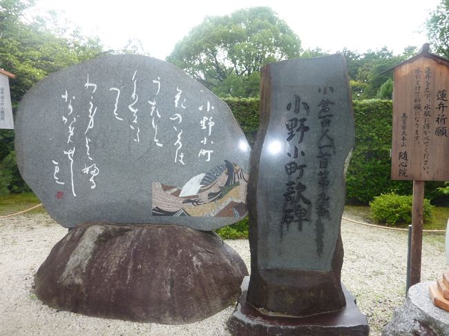 あいにくの雨天で、降ったり止んだりのの悪天候にもかかわらずに、京都山科の史跡を散策しました。<br />本当に歴史の宝庫でもあり、それこそ奈良時代から江戸時代まで、赤穂浪士で有名な大石神社もあります。<br />散策のし甲斐が有るというものです。<br /><br />随心院　http://www.zuishinin.or.jp/<br /><br />勧修寺　https://kanko.city.kyoto.lg.jp/detail.php?InforKindCode=1&amp;ManageCode=1000031<br /><br />天智天皇陵　http://www.kunaicho.go.jp/ryobo/guide/038/<br /><br />醍醐寺　http://www.daigoji.or.jp/<br /><br />醍醐天皇陵　http://www.kunaicho.go.jp/ryobo/guide/060/<br /><br />京都の情報　https://sites.google.com/site/wonderfulcare1/jouhou-peji