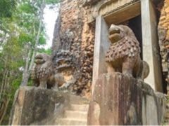 カンボジアの遺跡