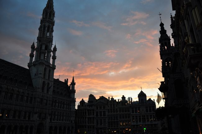ベルギー王国を9日間で3都市を巡る旅、「ブリュッセル前編」です。<br />「ブリュッセル」はフランス語で、オランダ語では「ブルッセル」、英語では「ブラッセルズ」という。<br />「ブリュッセル」はフランス語とオランダ語が公用語で、表示などは併記されていることが多い。<br /><br />★ブリュッセル前編<br />　ブルージュ編<br />　アントワープ編<br />　ブリュッセル後編<br />　オメガング編<br />　壁画巡り編<br /><br />（参考）<br />時差：-7時間（サマータイム）<br />日本からの飛行時間：約12時間<br />為替レート：1Euro≒130円<br />消費税（BTI）は内税方式<br />テイクアウト食品6％、外食12％、アルコール21％、入場料0％<br />レシートには、物によって違う税率が記載されている。