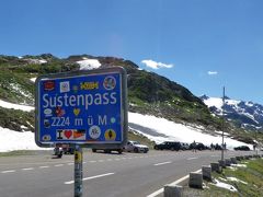 スイス・アルプスの峠めぐり、2017　ズーステン峠上ガル下ガル