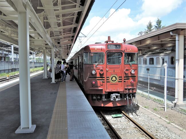 baba友信州女子旅１（1日目前編：観光電車「ろくもん」乗車）