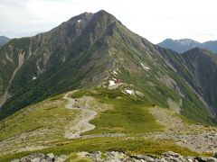 南アルプス北岳・間ノ岳登山（日本最高峰から５番目まで制覇）