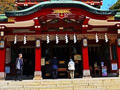 江東散歩-1　富岡八幡宮/横綱力士碑　拝観　☆日本一神輿は4.5トンも（参道改修中）