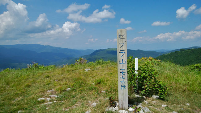 今回は車山肩からゼブラ山を越えて、八島湿原までの尾根を歩きます。この辺りは、色んなコースがあります。