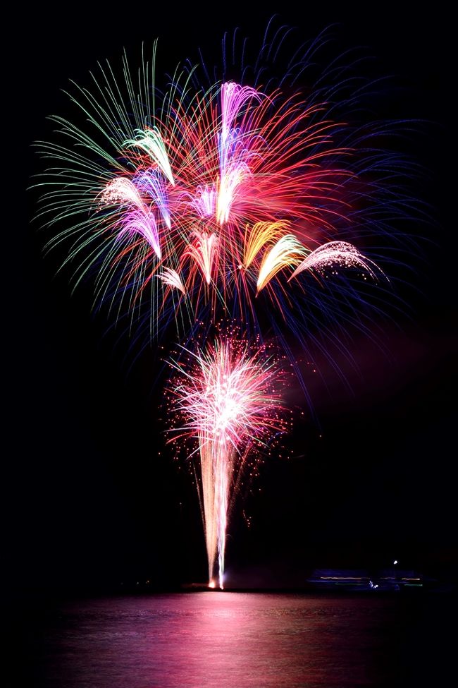　宇佐市長洲漁港で行われる第58回宇佐市みなと祭りのメイン行事です。<br />　20時から3000発の花火が打ち上げられます。