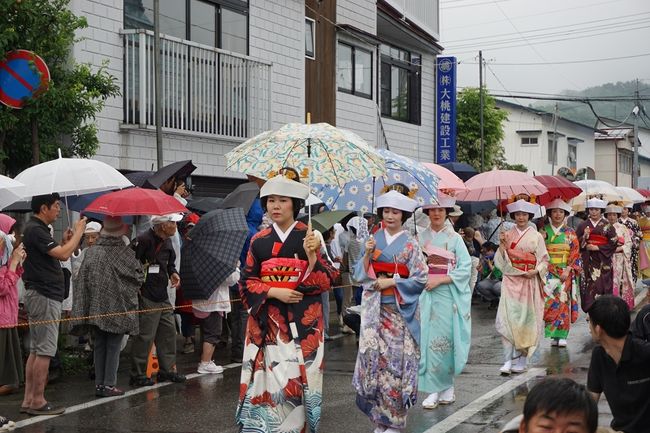 会津田島祇園祭、本祭の様子です。<br />