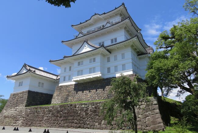 2017初夏、旧東海道の日本百名城(1/14)：小田原城(1)：新幹線で小田原、歩いて小田原城