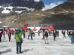 コロンビア大氷原ツアーと９３号線沿景色　ドライブ