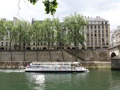 フランス・パリ旅行記 ２０１７年６月　第4日　マレ地区散策 (3) セーヌ河畔など