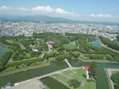 夏の北海道2017☆　行き先変更で函館へ　函館山は雲の中！？　ニューオープンの宿で海鮮三昧　＠HAKODATE海峡の風