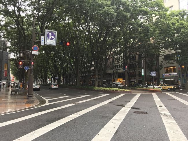 8月のスタートは雨。