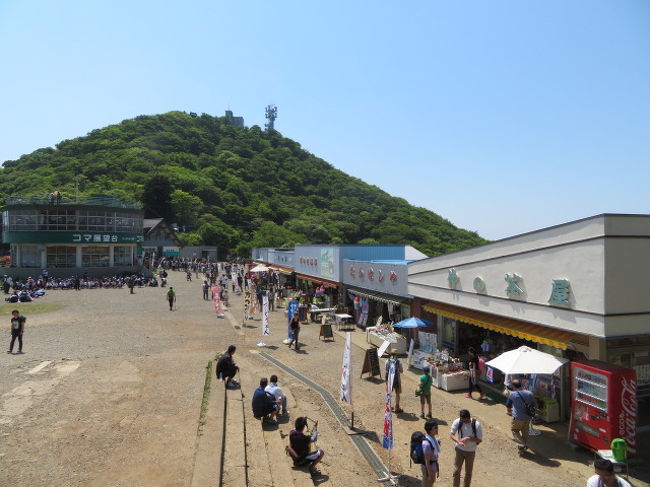 茨城県にある名山筑波山に登りました、深田百名山の一つとして人気の山です、多くの人が登っていました。<br /><br />筑波山神社に近い駐車場は満車でしたので離れた場所にある市営第１駐車場に停めて歩いて筑波山神社まで行きました、途中、鳥居のそばにある筑波山観光案内所に立ち寄りながら歩きました、筑波山神社から登山道を登りました、土曜日で天候が良いので多くの人が登山を楽しんでいて登山道にはかなりの人がいました、ケーブルカーの山頂駅周辺の広場には多くの観光客がいて賑わっていました、私達は広場に面してあるお土産屋街の食事処・みゆきに入り食事をしてから筑波山頂上がある女体山（８７６ｍ）に登りました、頂上も人でいっぱいでした、頂上からの眺めをちょっとだけ楽しんで下りました。<br /><br />帰りは連れが疲れたというのでケーブルカーを利用して下りました、やはり混んでいました、麓の駅、宮脇駅で降りた後筑波山神社を見て、隣接してあるお土産屋・結城屋でお土産等を買って駐車場に戻りました。