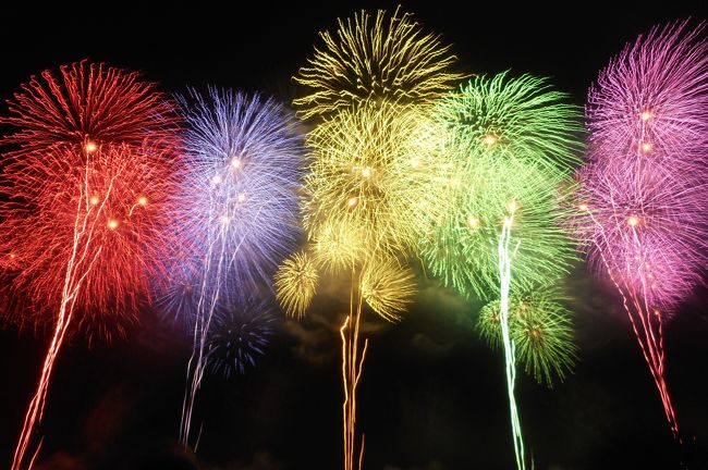 感動の長岡花火!<br /><br />何回見ても、イイネ! 今年で3回目・・・<br />桟敷席付きのバスツアーが便利♪<br /><br />宿泊コース、日帰りコース、いろいろあります。<br /><br />今年は温泉付きの夜行日帰り。<br /><br /><br />
