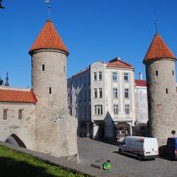 エストニアへ！　その2　エストニアの首都タリンの旧市街散策スタート！