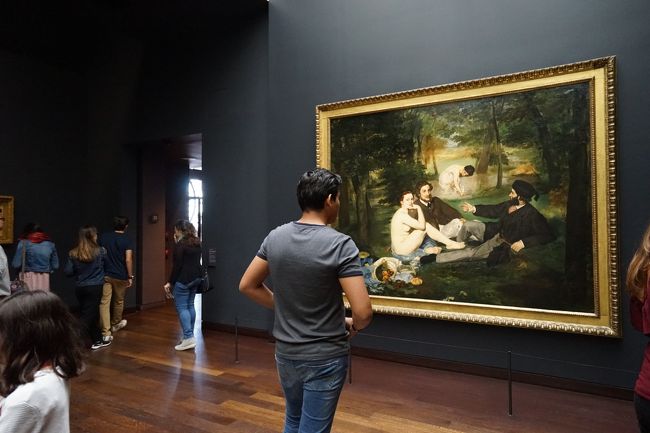 オルセー美術館【１】Edouard Manet、Berthe Morisot etc