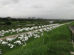 多摩川花火大会、豪雨中止の翌日