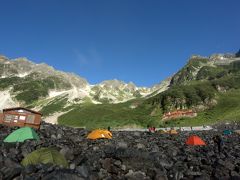 涸沢でテント泊と安曇野観光。