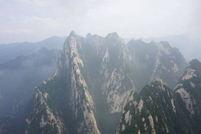 夏の中国西安3泊4日。2日目前編(華山、長空桟道)