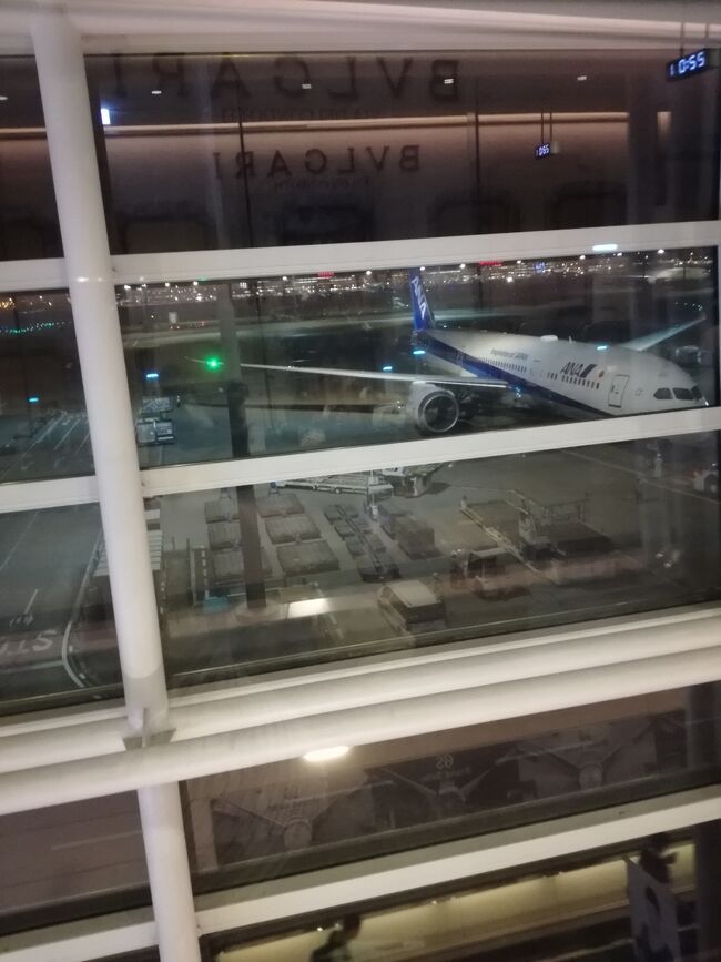 2017年 盛夏 羽田発NH深夜便でバリ島11日間（往路）