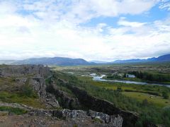 アイスランド・グリーンランド２０１７夏旅行記　【１】ゴールデンサークル１（シンクヴェトリル国立公園）