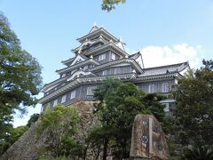 2017夏 18きっぷの旅2-2：初訪問岡山　岡山城とデミカツ丼