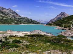 2015年夏 スイスひとり旅（２）ラーゴビヤンコ沿いをハイキング