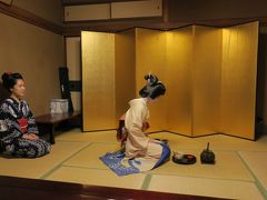 祇園東・富菊さんで、お茶屋体験