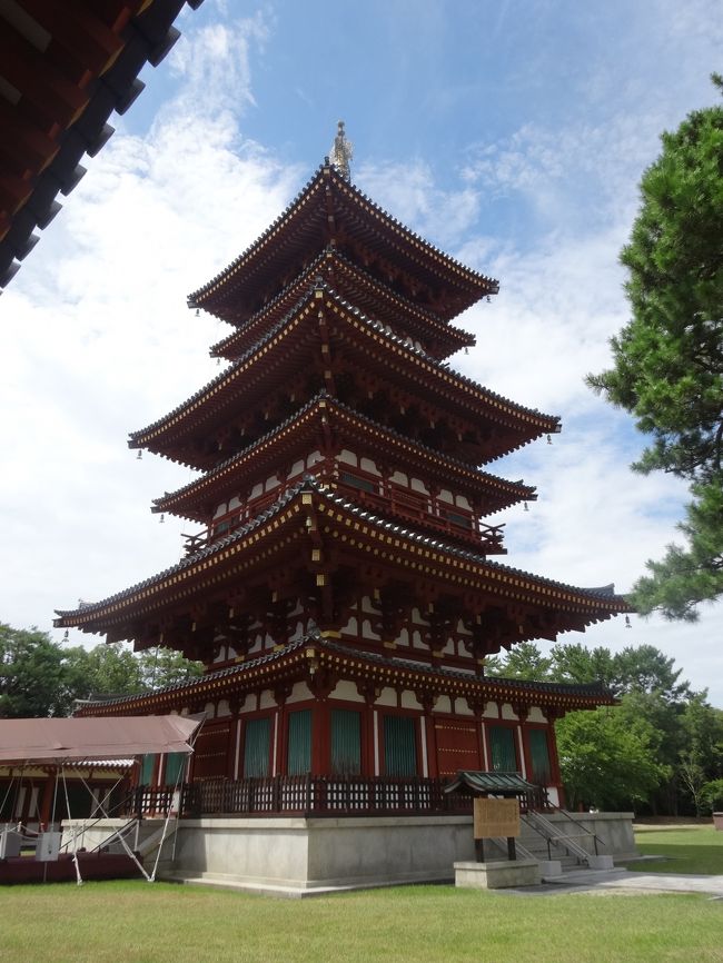 世界遺産の斑鳩の里(法隆寺)と西ノ京(薬師寺、唐招提寺)へ行く！