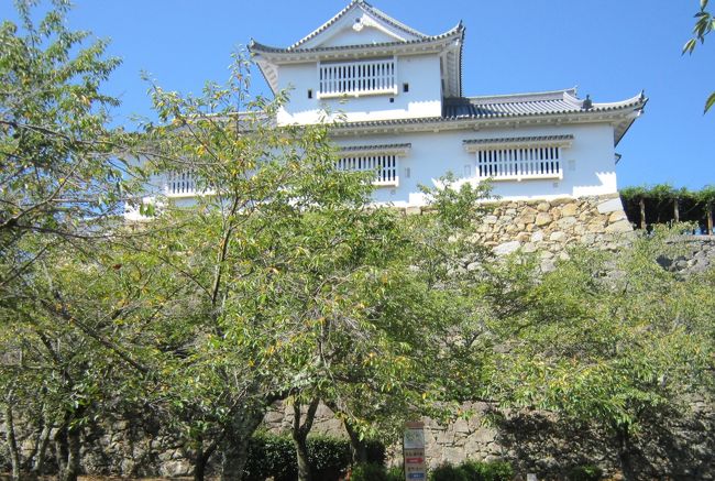 津山→蒜山高原→湯原温泉→神庭の滝　１（津山城・鶴山公園）