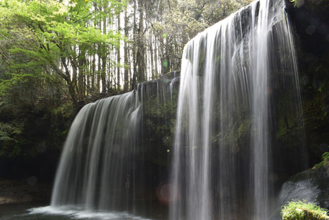 【熊本県】鍋ヶ滝、、これは神秘的だ、、、できればこのままひっそりとそのままにしておいてほしい