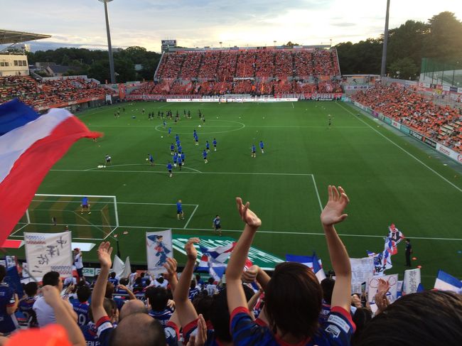6月末時点、横浜Fマリノスは4連勝中。<br />前回のアウェイでは、ランチにビュッフェ・試合前に映画を見て勝ったので今回も同じパターンで勝利を手にしたい!<br />