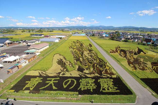 大人の休日倶楽部パスを利用して青森に行ってきました。<br /><br />旅行２日目は、奥入瀬渓流を銚子大滝から雲井の滝まで歩いた後、田舎館村の田んぼアートを見学し、<br />新青森発１５時１７分発の「はやぶさ６０号」で帰京しました。<br />