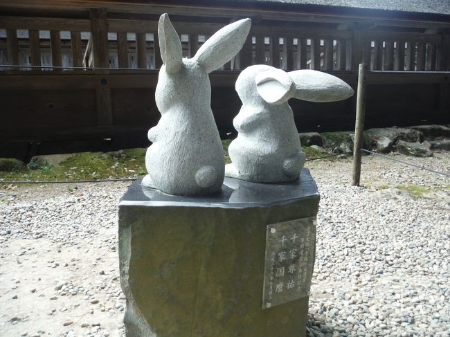 結婚記念日を迎えるにあたり、一泊二日で縁結びの神、出雲大社へ参拝の旅に行ってきました。<br /><br />宿はシンガーソングライターである竹内まりやさんのご実家である竹野屋旅館。<br /><br />二日目はお目当ての出雲大社の他に、日御碕神社も訪れ、お昼は出雲そばをいただきました。