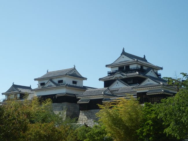 2017年GW　四国ほぼ一周の旅(14)　松山市松山城界隈