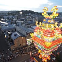 能代七夕・天空の不夜城と秋田竿燈まつり