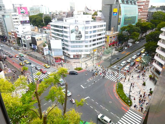 オフ会・講演会・美術館のガイドツアーと、人に会う旅となりました。<br />表紙写真:東急プラザ表参道より神宮前交差点を望む。