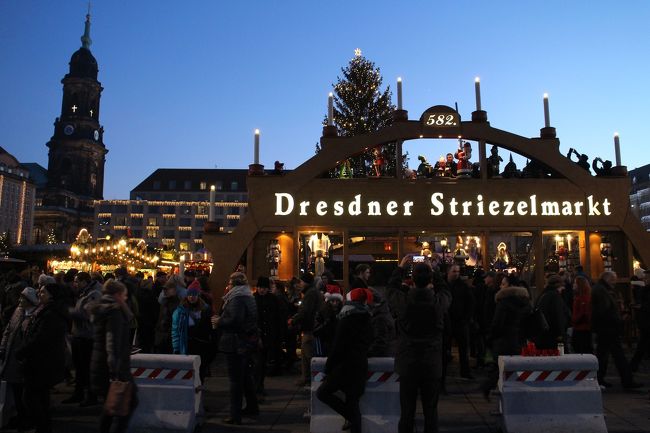 3日目は日帰りでドイツのドレスデンへ！<br />メインはアルテ・マイスター美術館と、世界最古と言われるクリスマスマーケットです！
