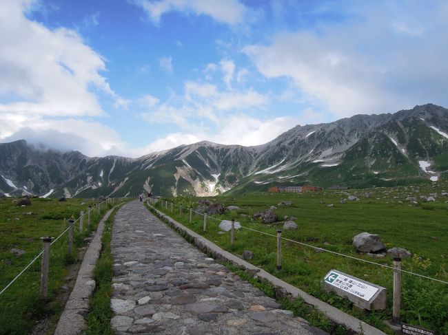 2017/8/11　立山（称名滝・弥陀ヶ原・室堂平）<br />2017/8/12　立山（室堂平・雷鳥沢・黒部ダム）<br />2017/8/13　中房温泉・美ヶ原