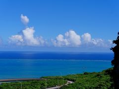 2017.7フィンランドの友人と沖縄旅行2-ニライカナイ橋，知念岬