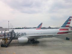 2017年夏休みの旅④　アメリカン航空ファーストクラスでアメリカ大陸を横断