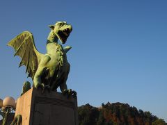 思い切って個人旅行★夏のクロアチア・スロヴェニア #7 ドラゴンの街の朝の風景・リュブリャナ