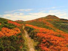 松川温泉～源太ヶ岳～三ツ石山～網張温泉（バス利用）　紅葉登山