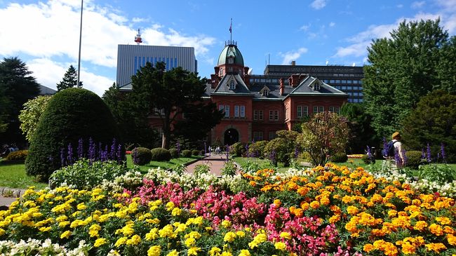 ２日目は札幌を観光します。<br />ベタな感じでTHEおのぼりさん的なコースです（笑）<br />そして胃袋を休める事なく食べまくります！<br /><br />飛行機  42560円（２人分）<br />ホテル  13471円（ポイント割引あり）<br /><br /><br />