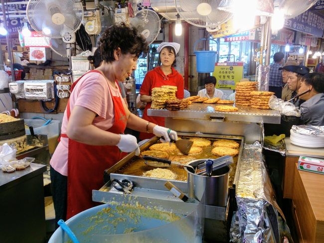 ２度目の韓国。韓国へ嫁いだ妹に会いに。前回食べなかったものにレッツトライ。