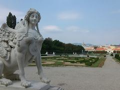 ベルヴェデーレ宮殿　王宮見学　市立公園　よく歩いたわ～