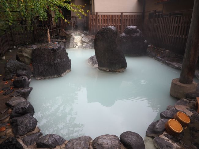 三ツ石山～八幡平紅葉巡り旅4泊5日　その2松川温泉・峡雲荘自炊部宿泊編