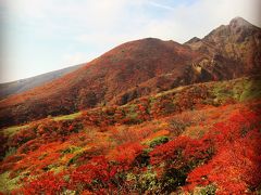 紅葉の三本槍岳へ